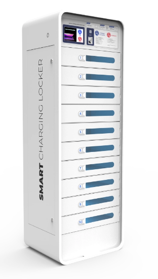 10-Bay Laptop Charging Locker