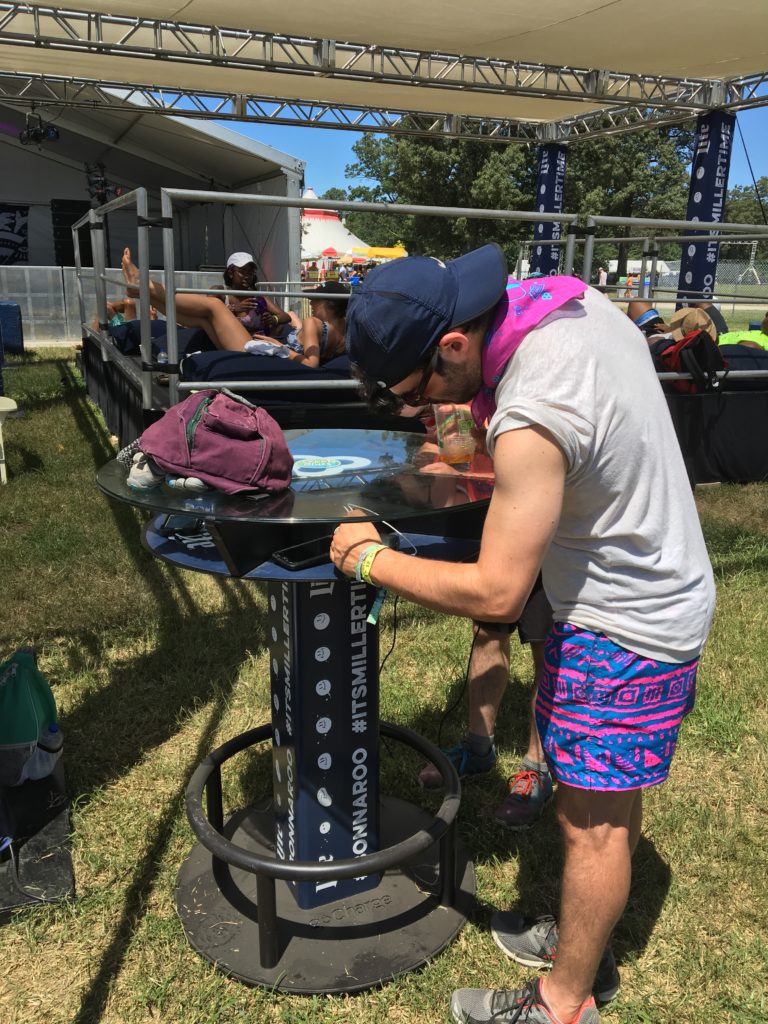 goCharge at Bonnaroo and other festivals