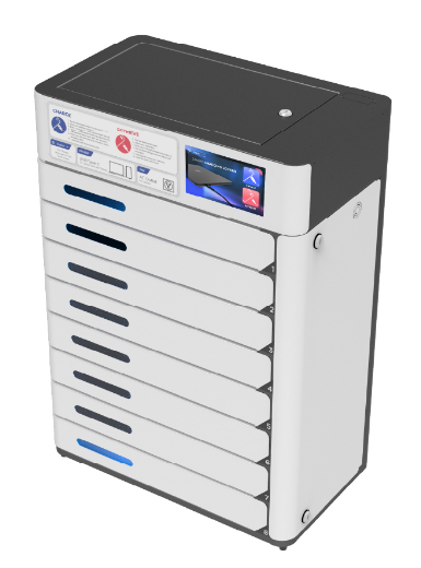 8-Bay Laptop Charging Locker