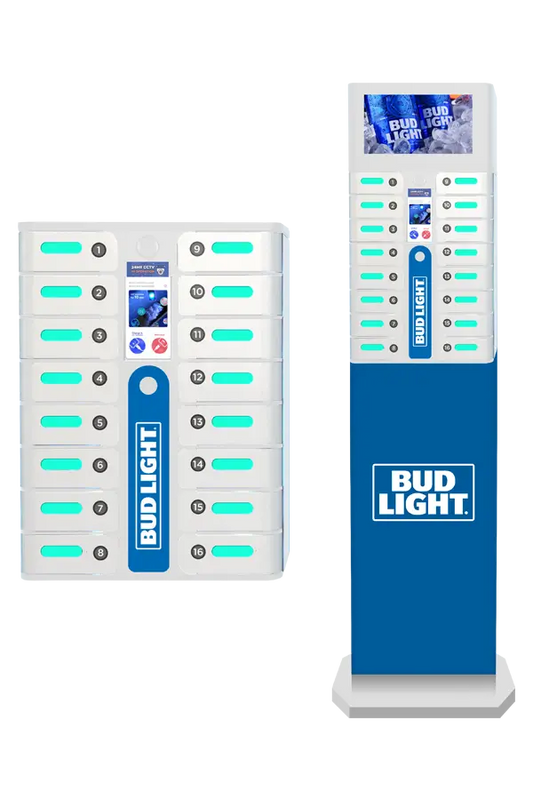 Orion - Cell Phone Sanitizing and Charging Station 16 Bay Locker