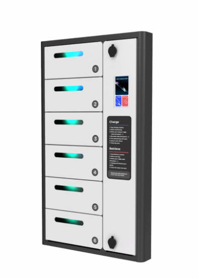 6-Bay Charging Locker