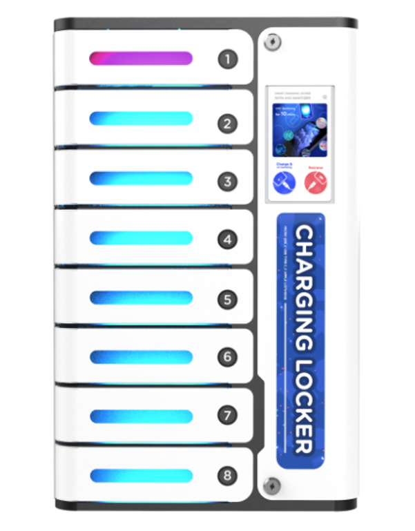 8-Bay Charging Locker